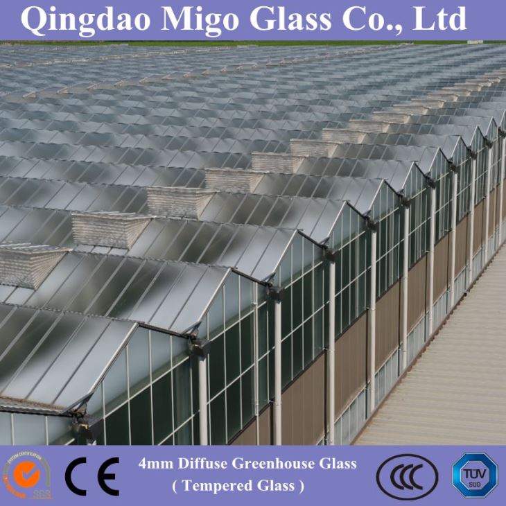 diffuse greenhouse roof
