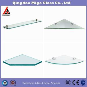 টেম্পার্ড গ্লাস বাথরুম কর্নার তাক