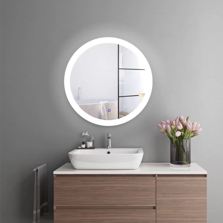 Modern Round Illuminated Led Mirror