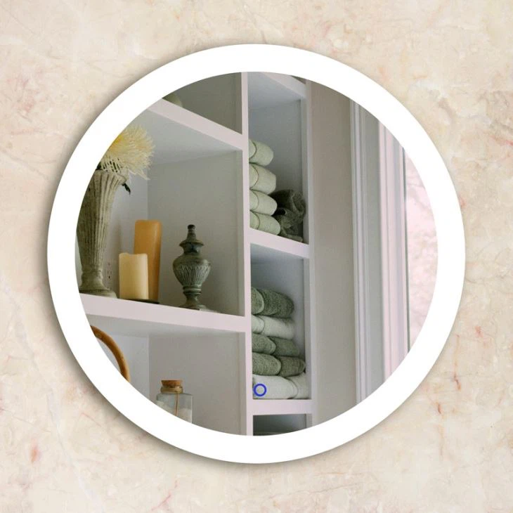 Modern Round Illuminated Led Mirror