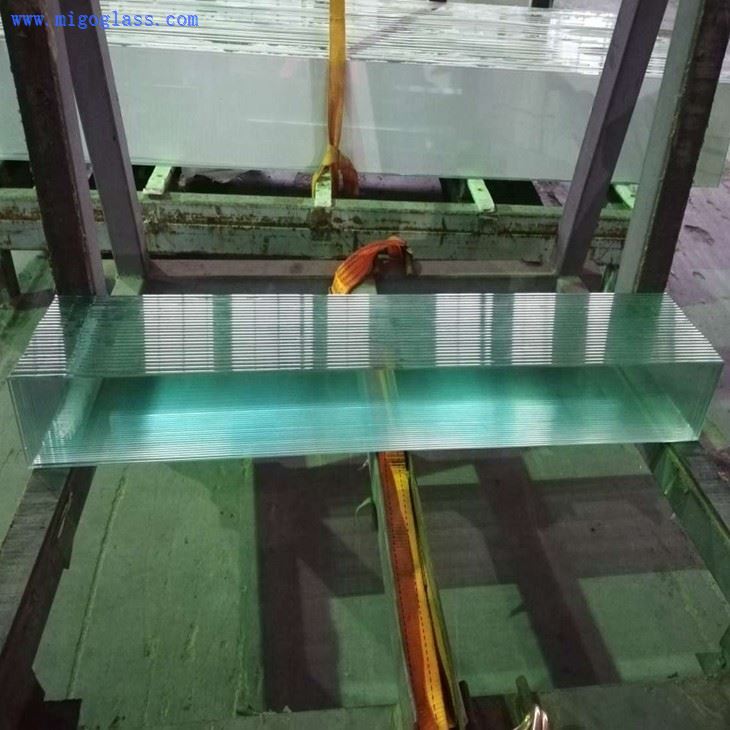 Round Edge Louver Glass